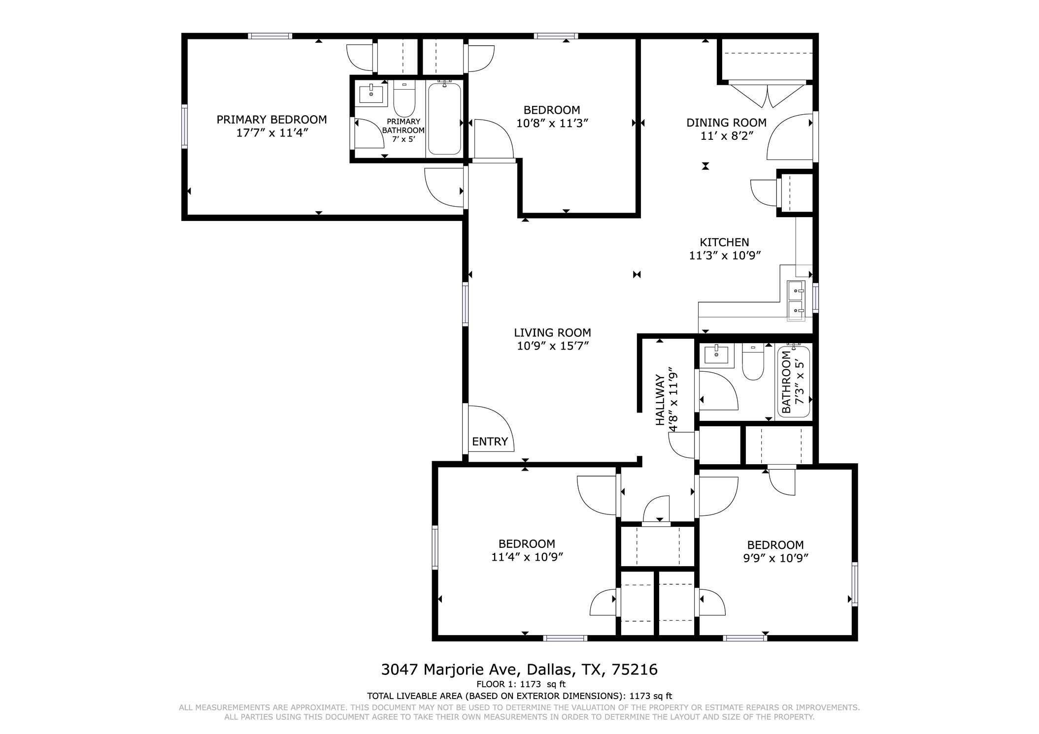 3047 Marjorie Avenue Dallas TX 75216
