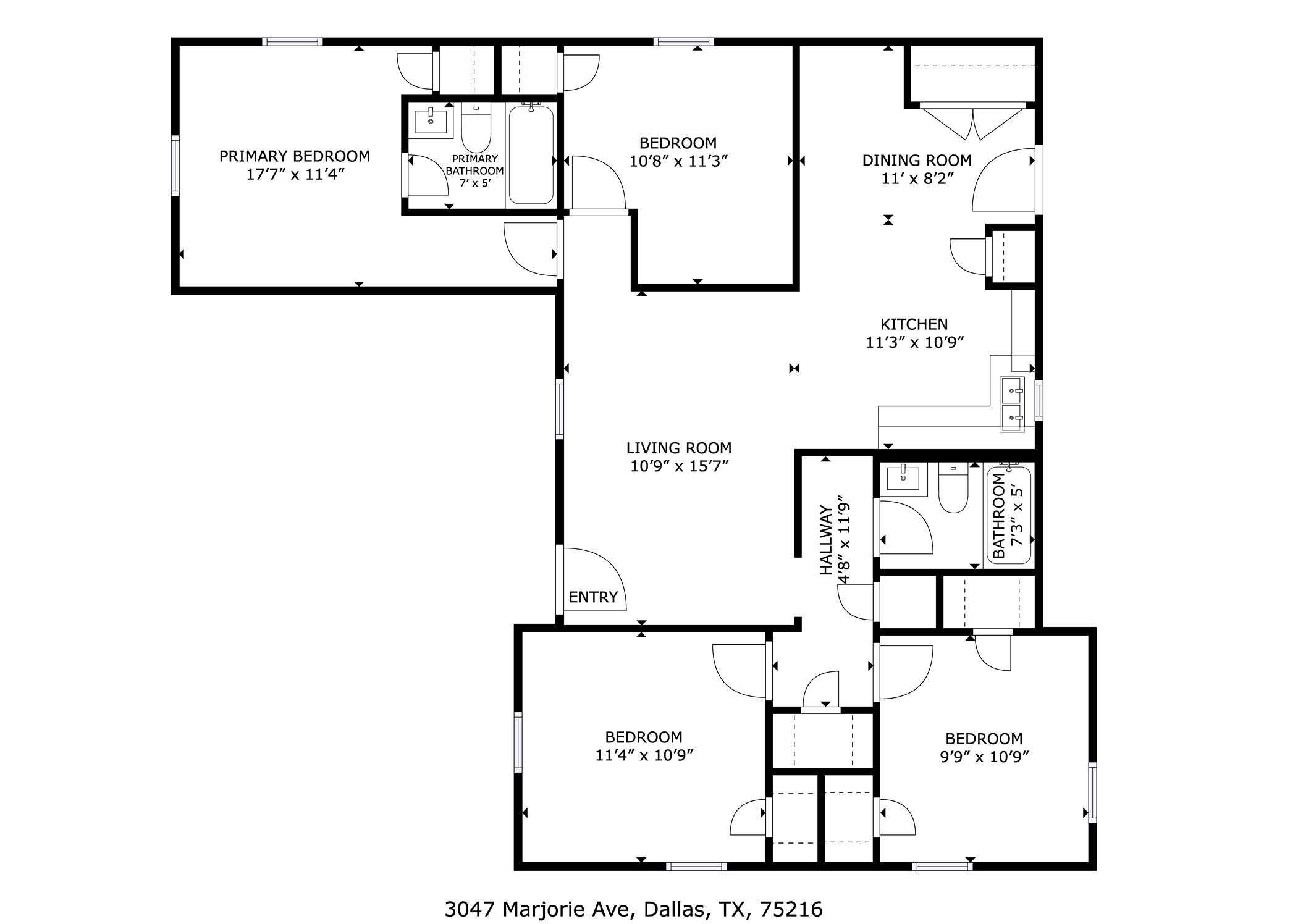 3047 Marjorie Avenue Dallas TX 75216