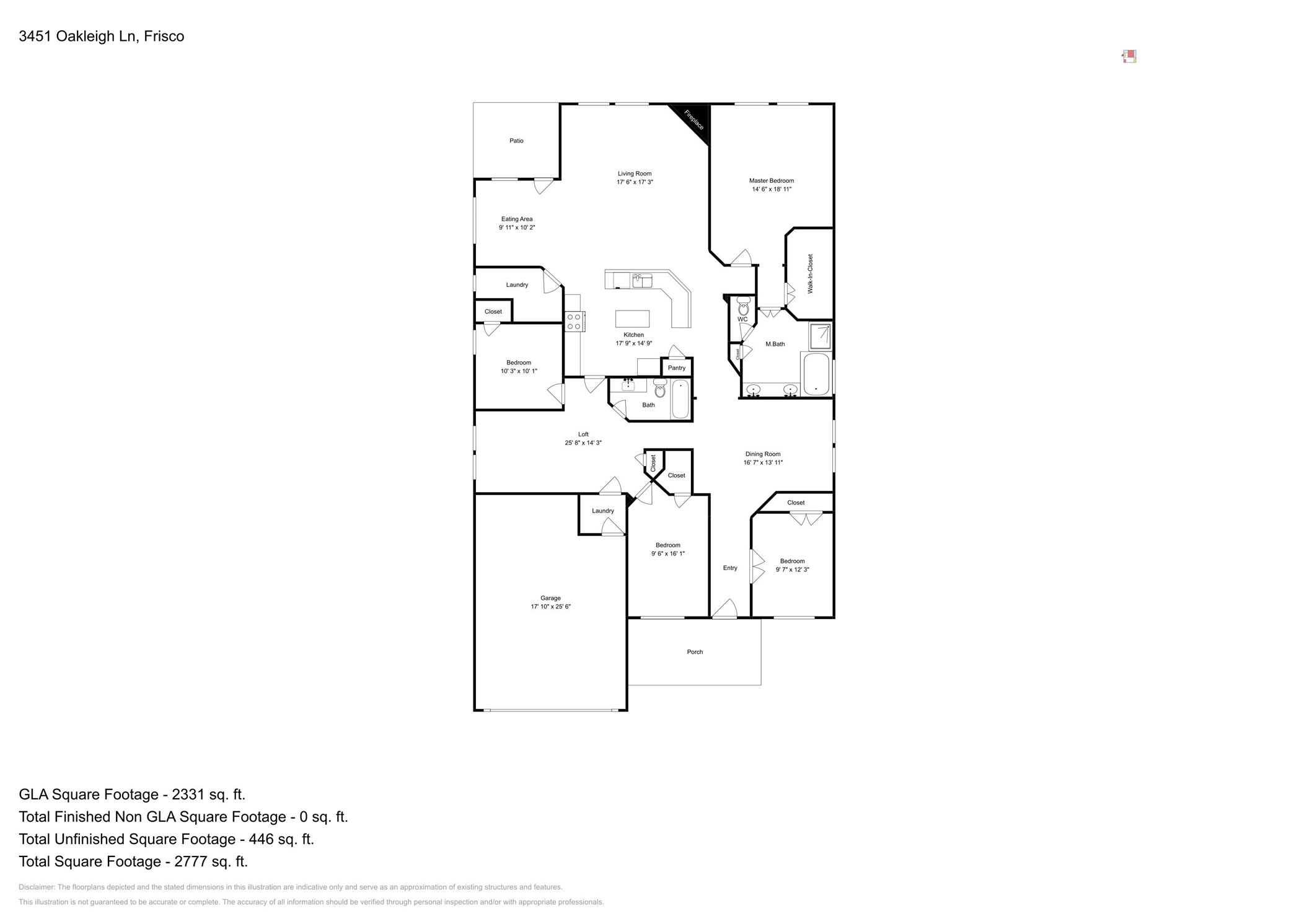3451 Oakleigh Lane Frisco TX 75033
