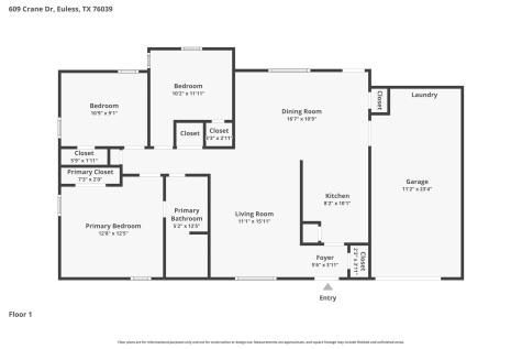 609 Crane Drive Euless TX 76039
