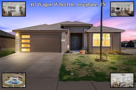 417 Wagon Wheel Drive Josephine TX 75189