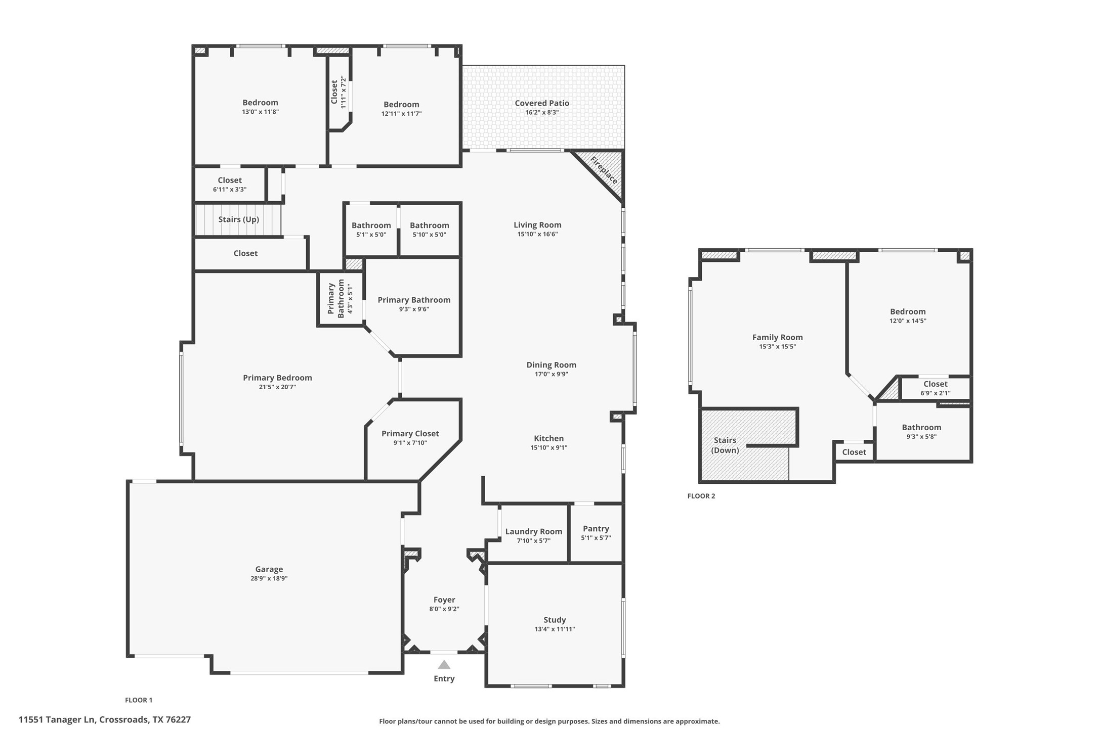 11551 Tanager Lane Cross Roads TX 76227