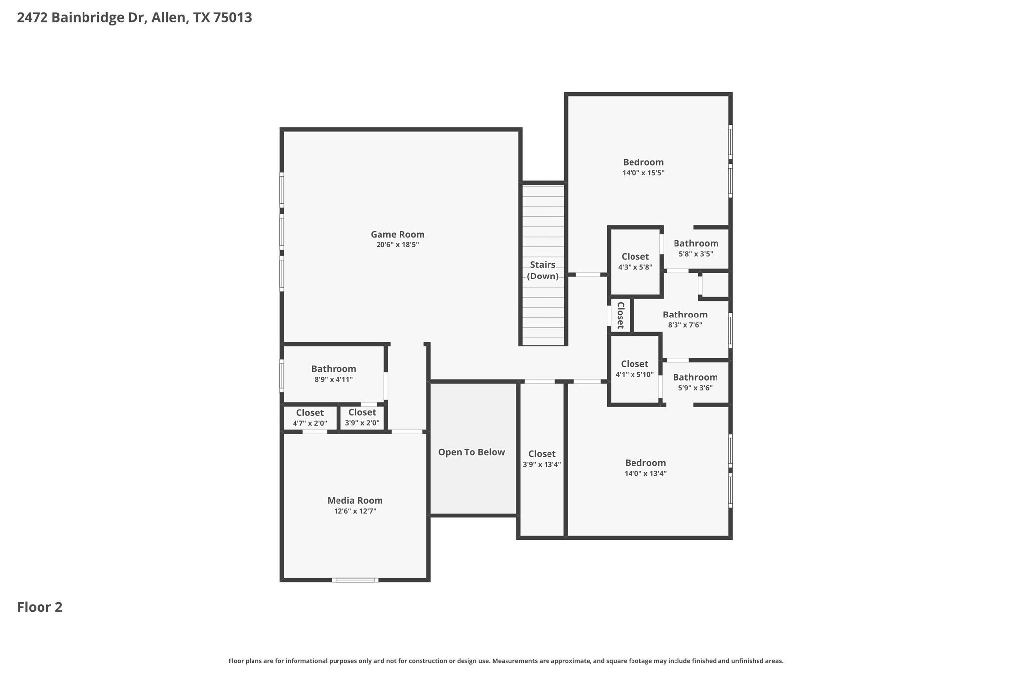2472 Bainbridge Drive Allen TX 75013