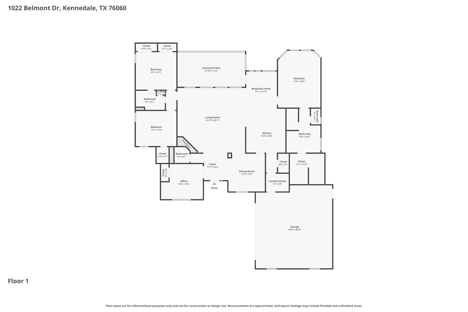 1022 Belmont Drive Kennedale TX 76060