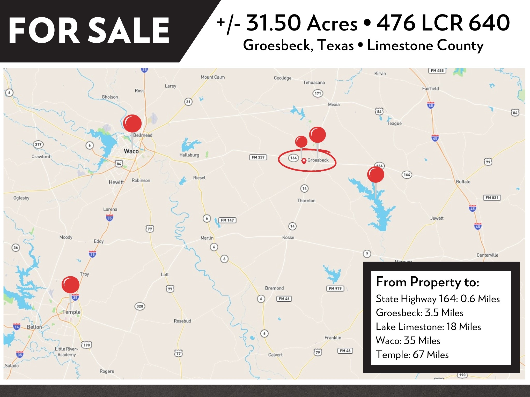 476 Lcr 640 Groesbeck TX 76642
