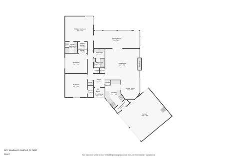 2417 Meadow Court Bedford TX 76021