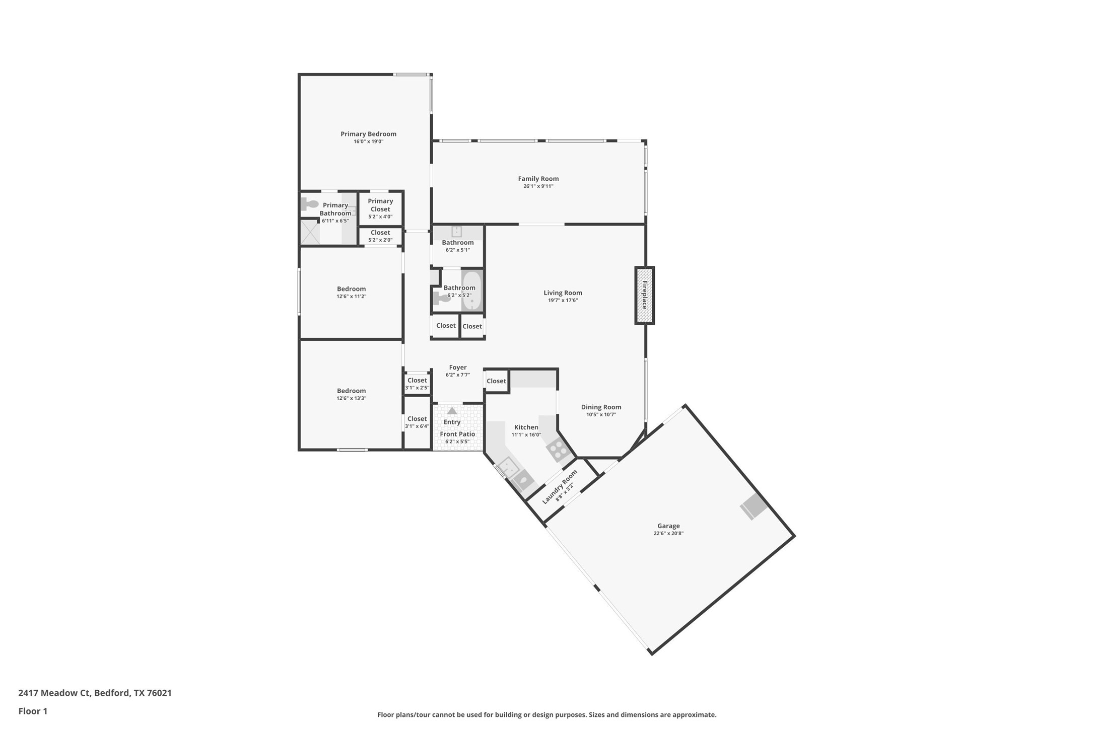2417 Meadow Court Bedford TX 76021