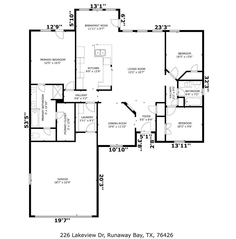 226 Lakeview Drive Runaway Bay TX 76426