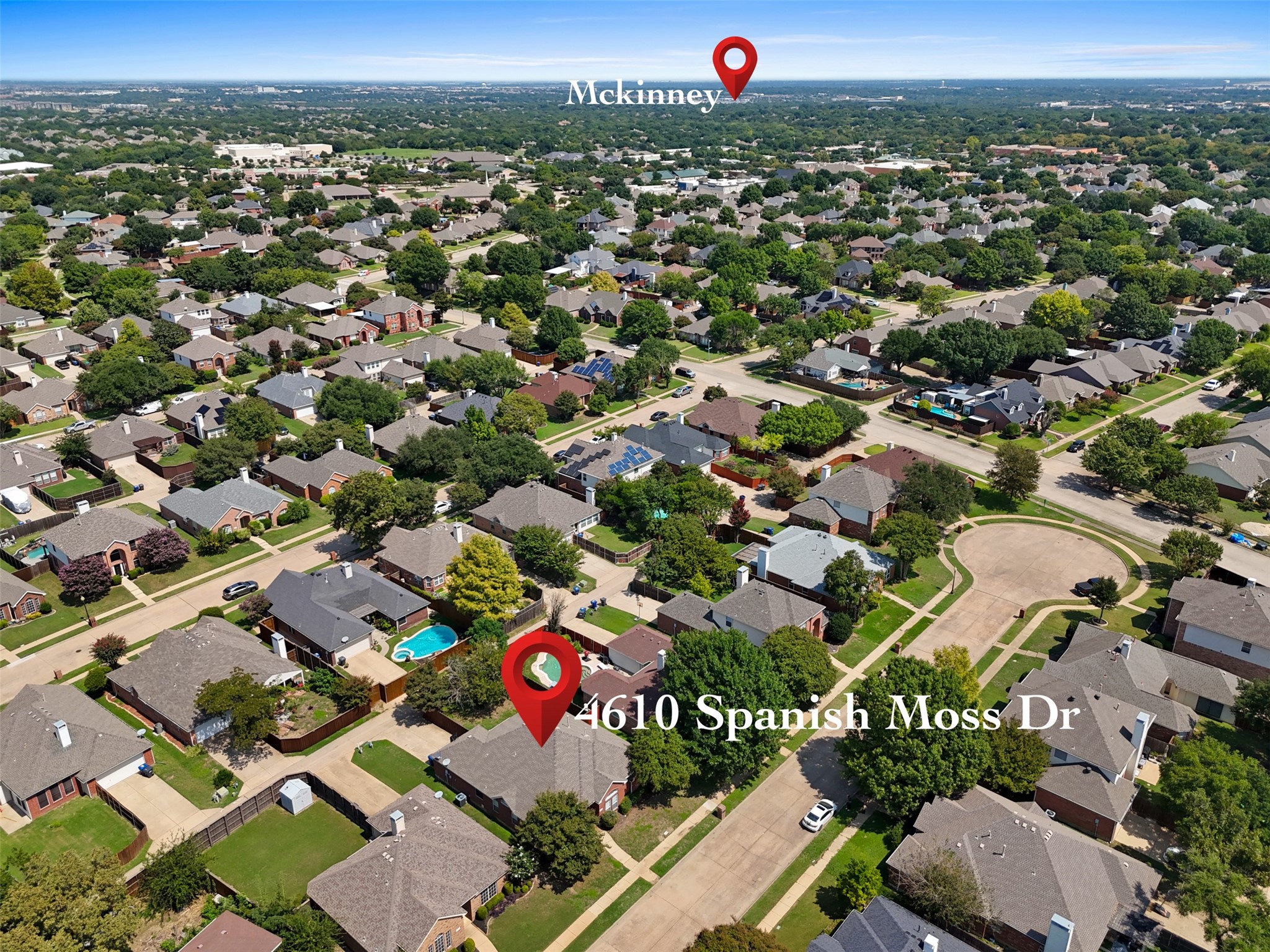 4610 Spanishmoss Drive Mckinney TX 75070
