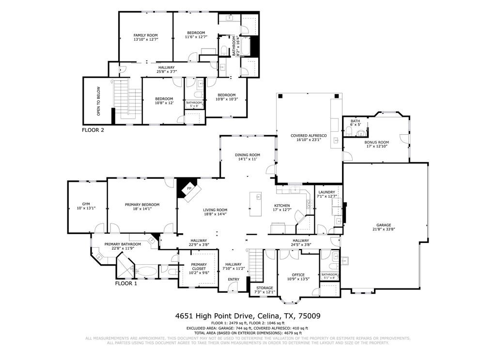 4651 High Point Drive Celina TX 75009