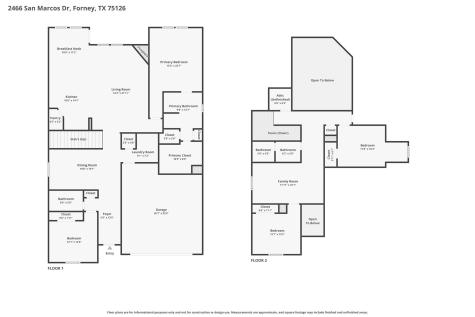 2466 San Marcos Drive Forney TX 75126