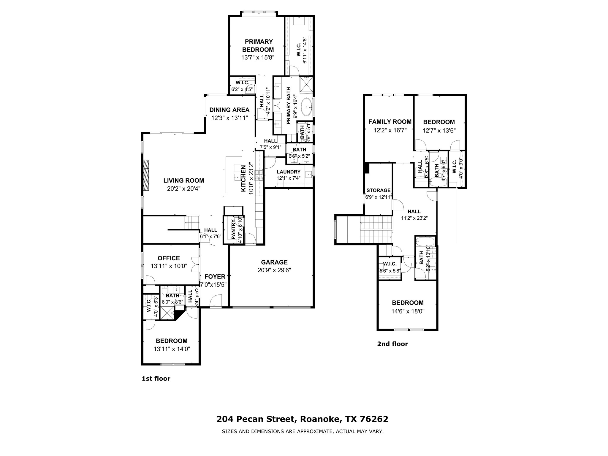 204 Pecan Street Roanoke TX 76262
