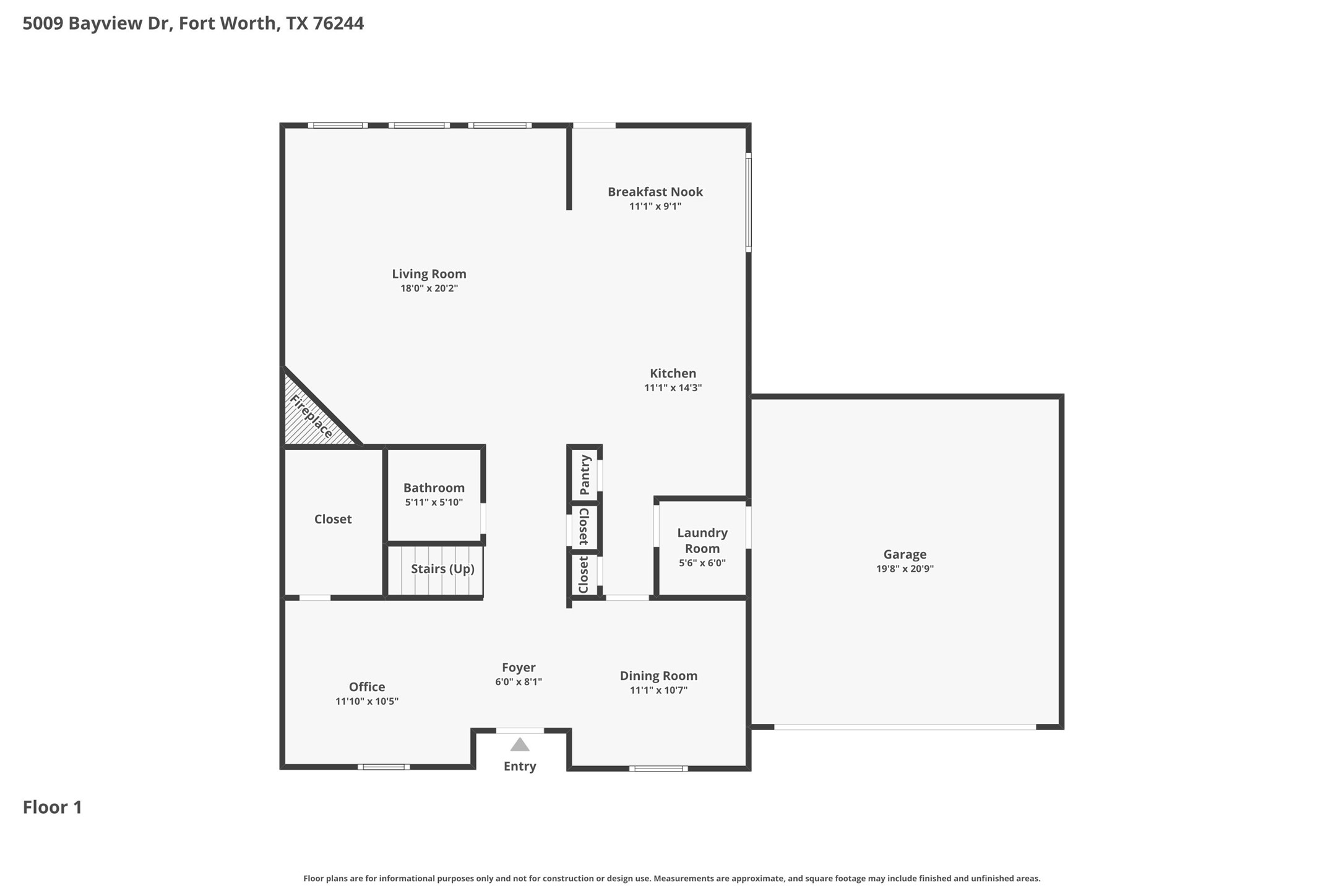 5009 Bay View Drive Fort Worth TX 76244