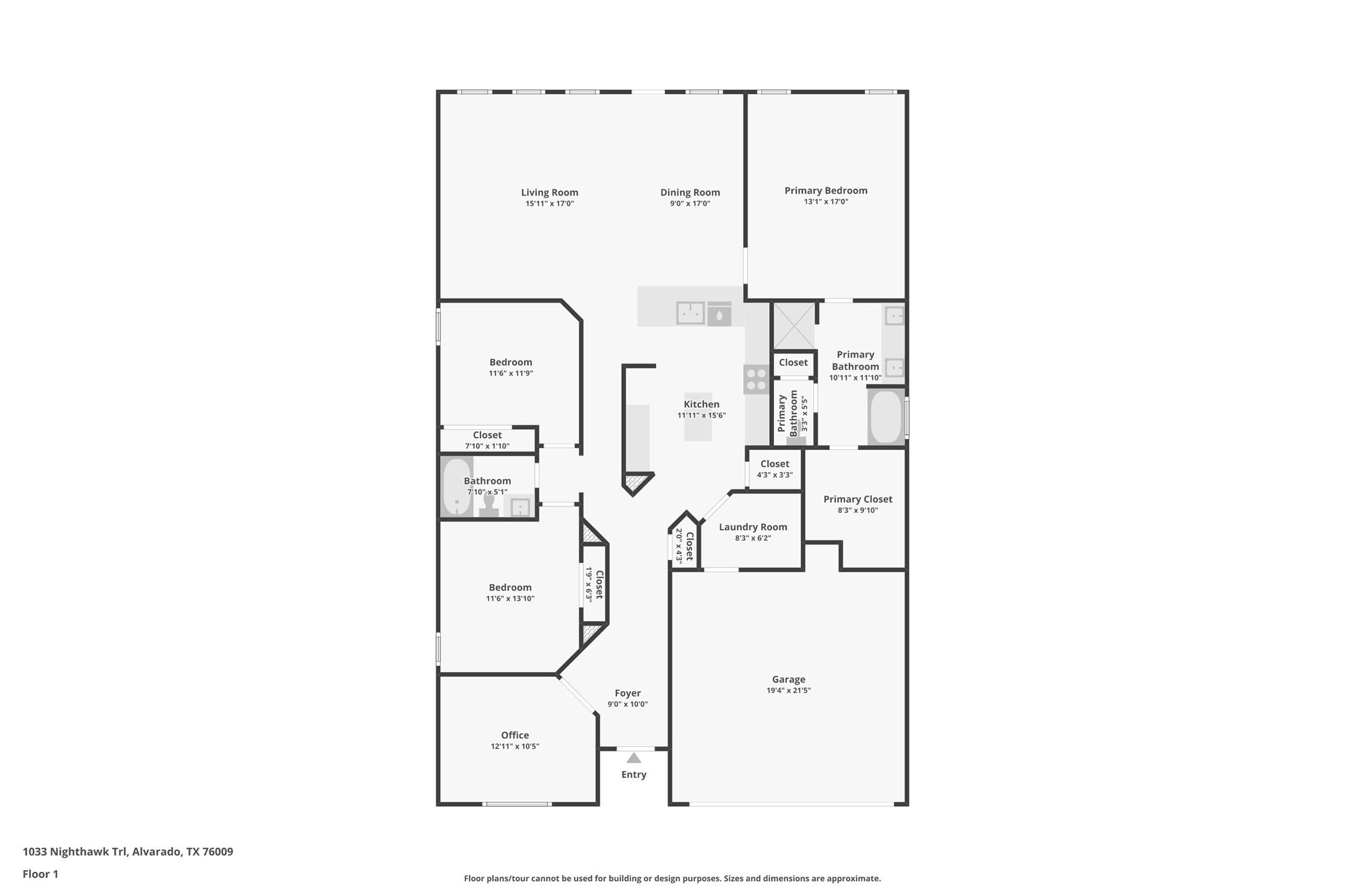 1033 Nighthawk Trail Alvarado TX 76009