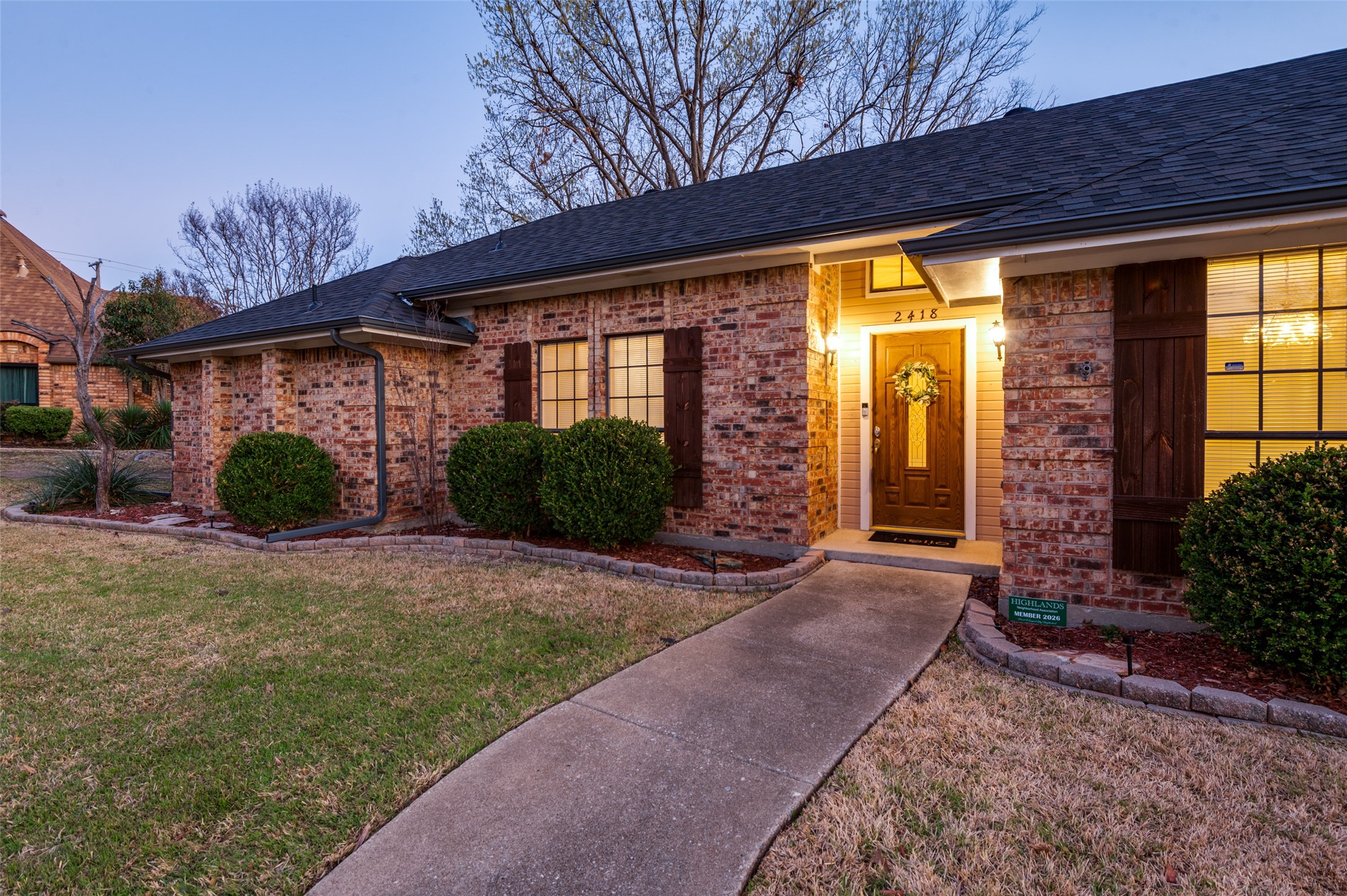 2418 Vista Glen Lane Carrollton TX 75007