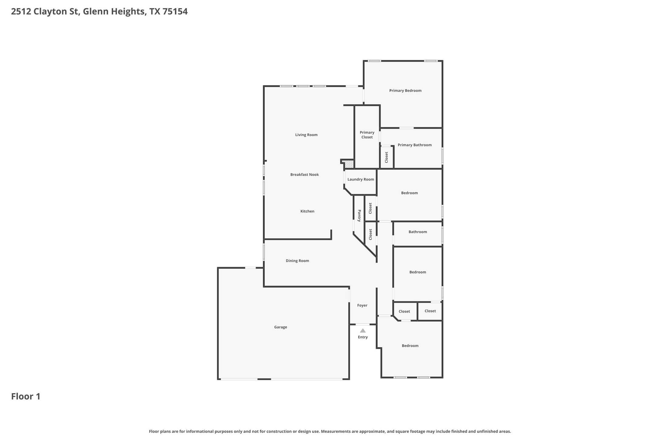2512 Clayton Street Glenn Heights TX 75154