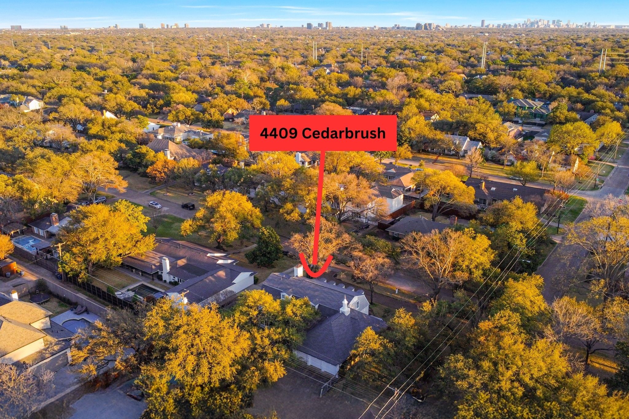 4409 Cedarbrush Drive Dallas TX 75229