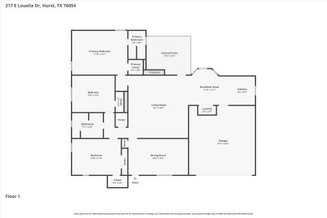 217 E Louella Drive Hurst TX 76054