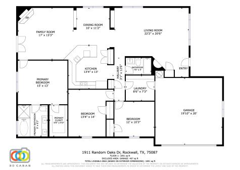 1911 Random Oaks Drive Rockwall TX 75087
