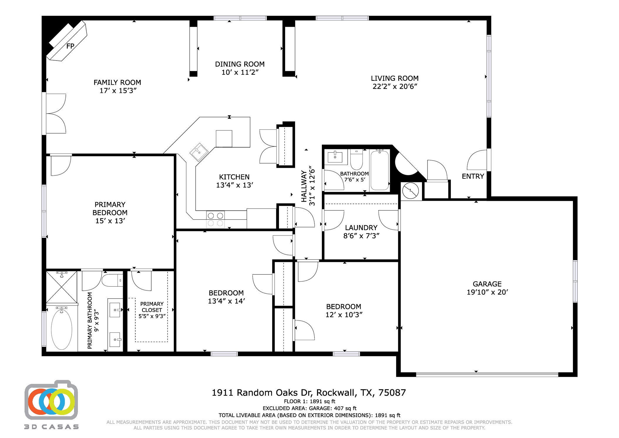 1911 Random Oaks Drive Rockwall TX 75087