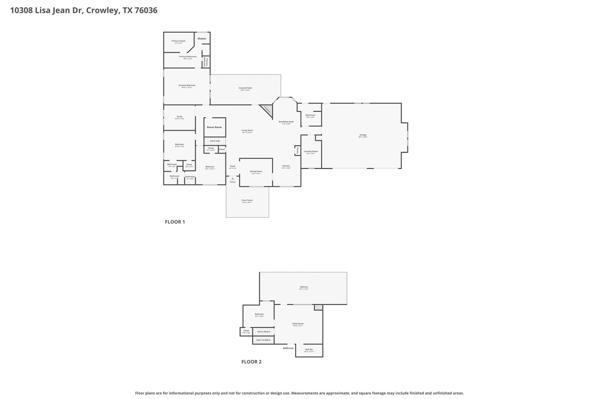 10308 Lisa Jean Drive Crowley TX 76036