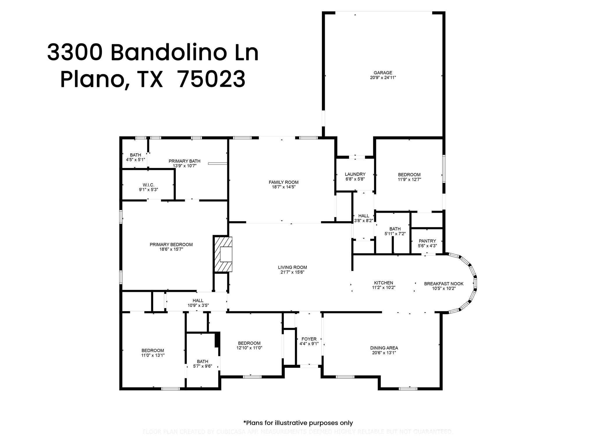 3300 Bandolino Lane Plano TX 75023