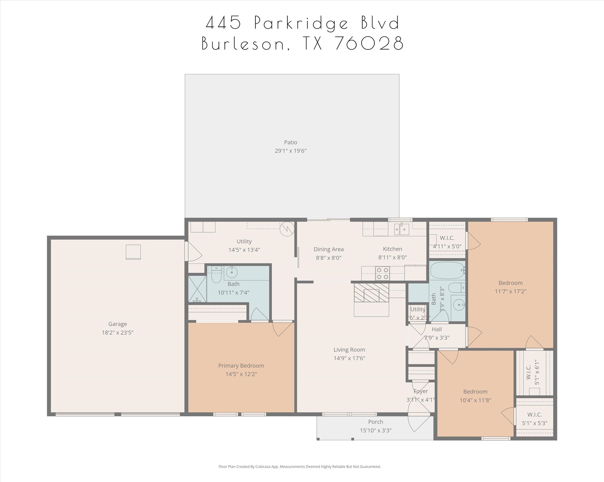 445 Parkridge Boulevard Burleson TX 76028