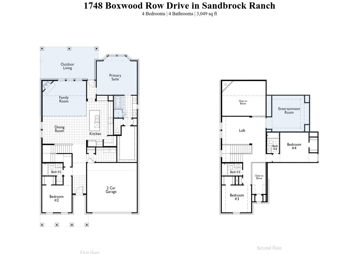1748 Boxwood Row Drive Aubrey TX 76227