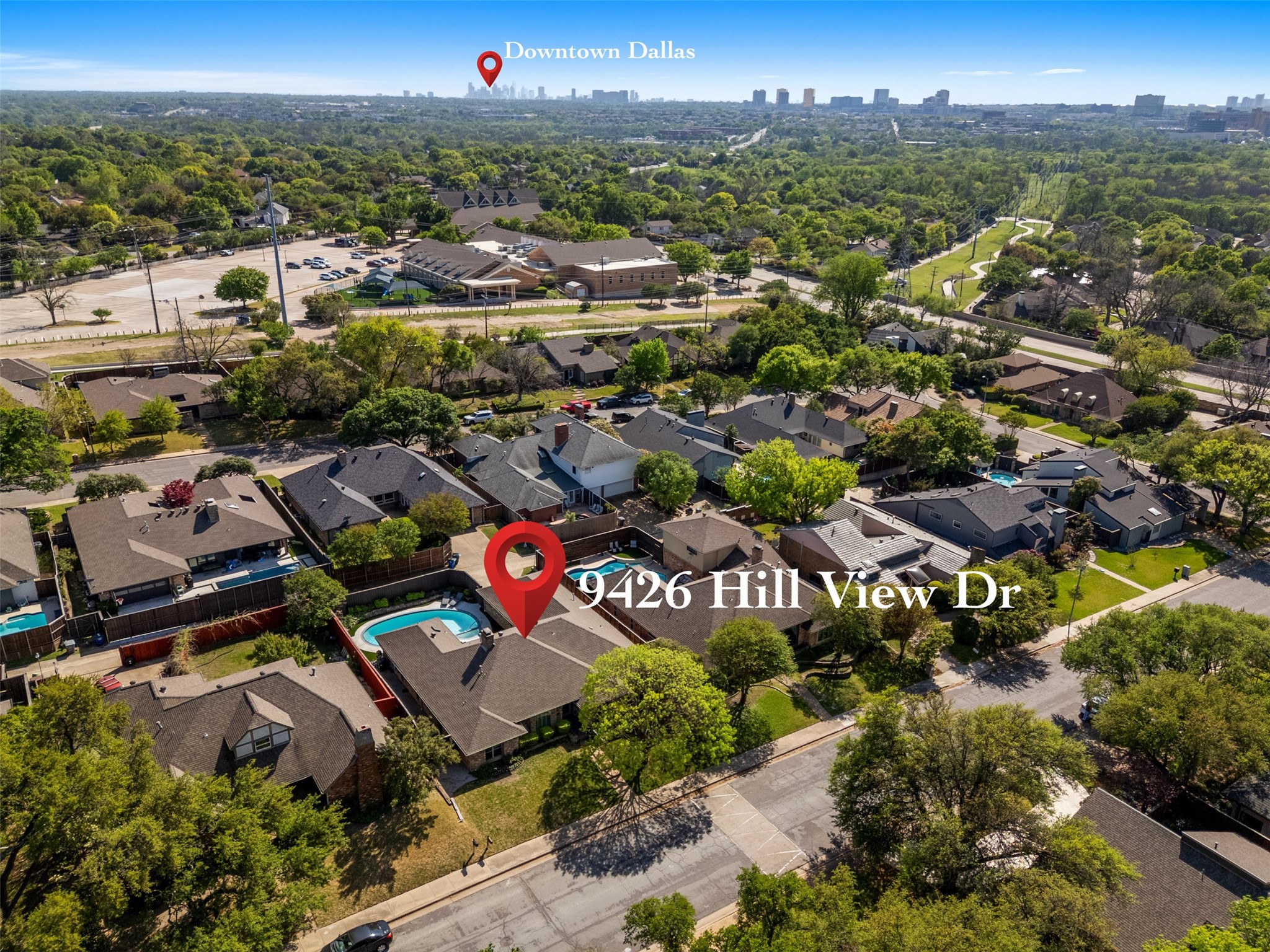 9426 Hillview Drive Dallas TX 75231