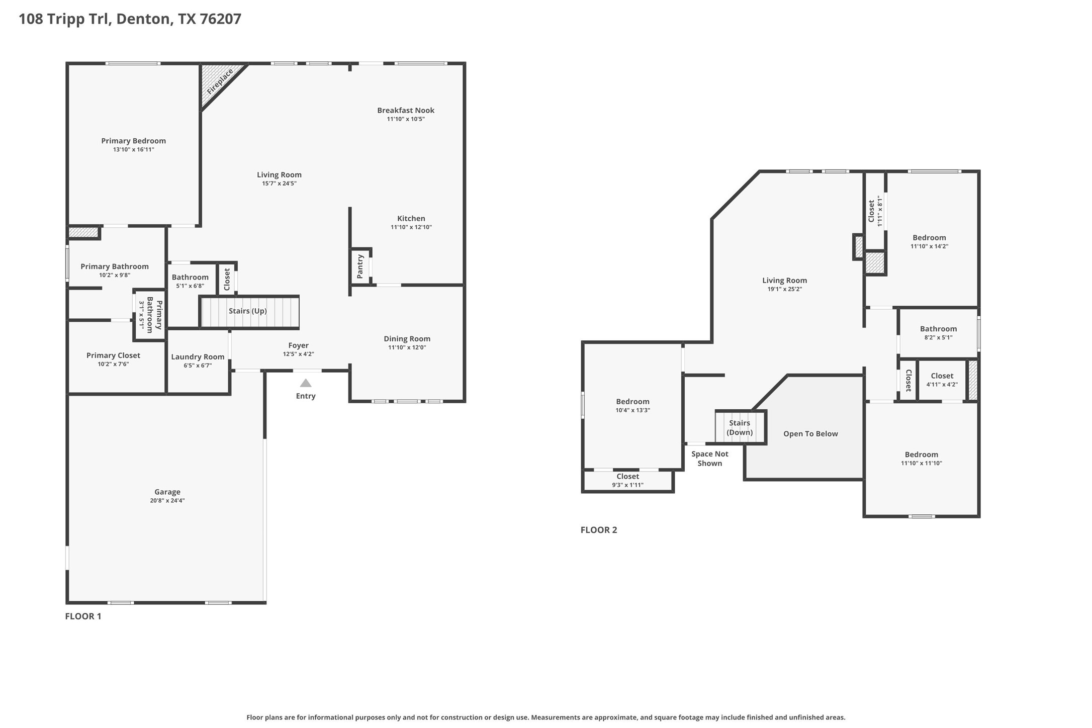 108 Tripp Trail Denton TX 76207