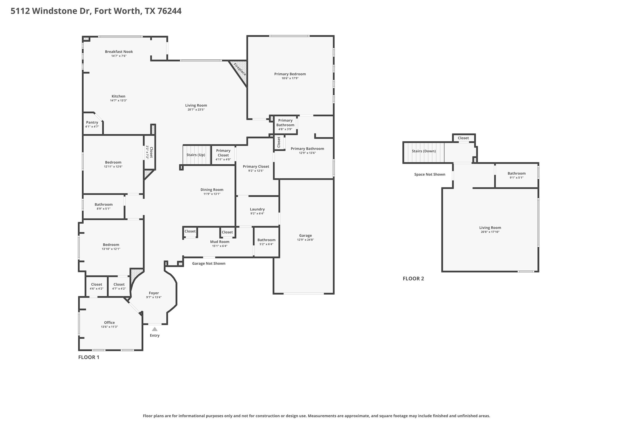5112 Windstone Drive Fort Worth TX 76244