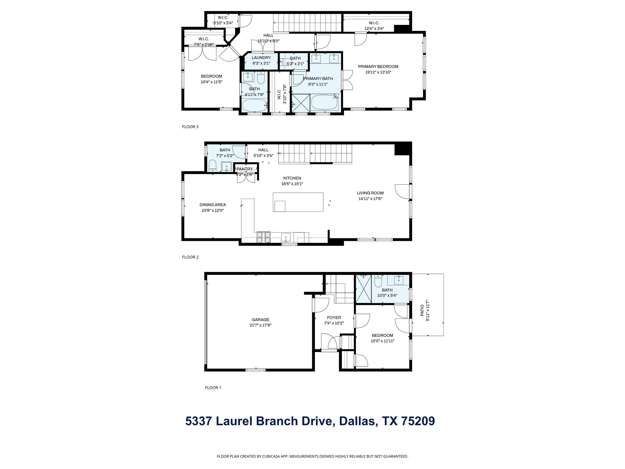 5337 Laurel Branch Drive Dallas TX 75209