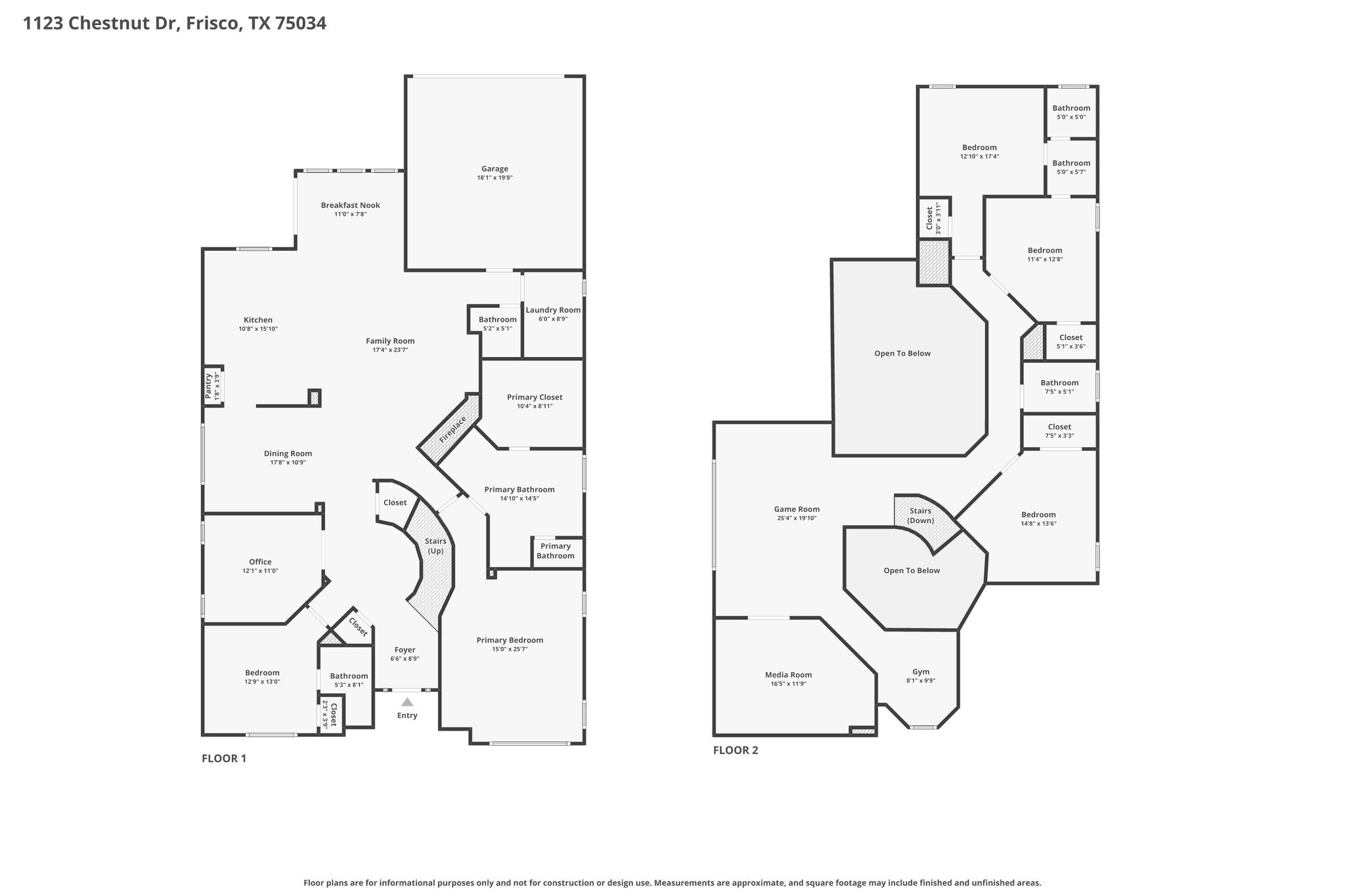 1123 Chestnut Drive Frisco TX 75036