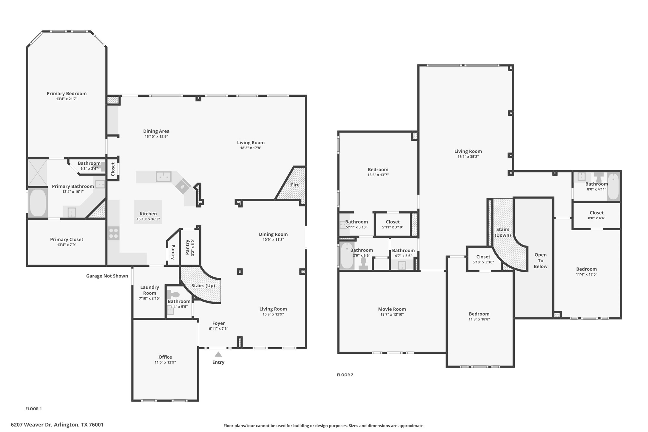 6207 Weaver Drive Arlington TX 76001