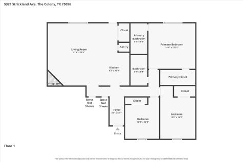 5321 Strickland Avenue The Colony TX 75056