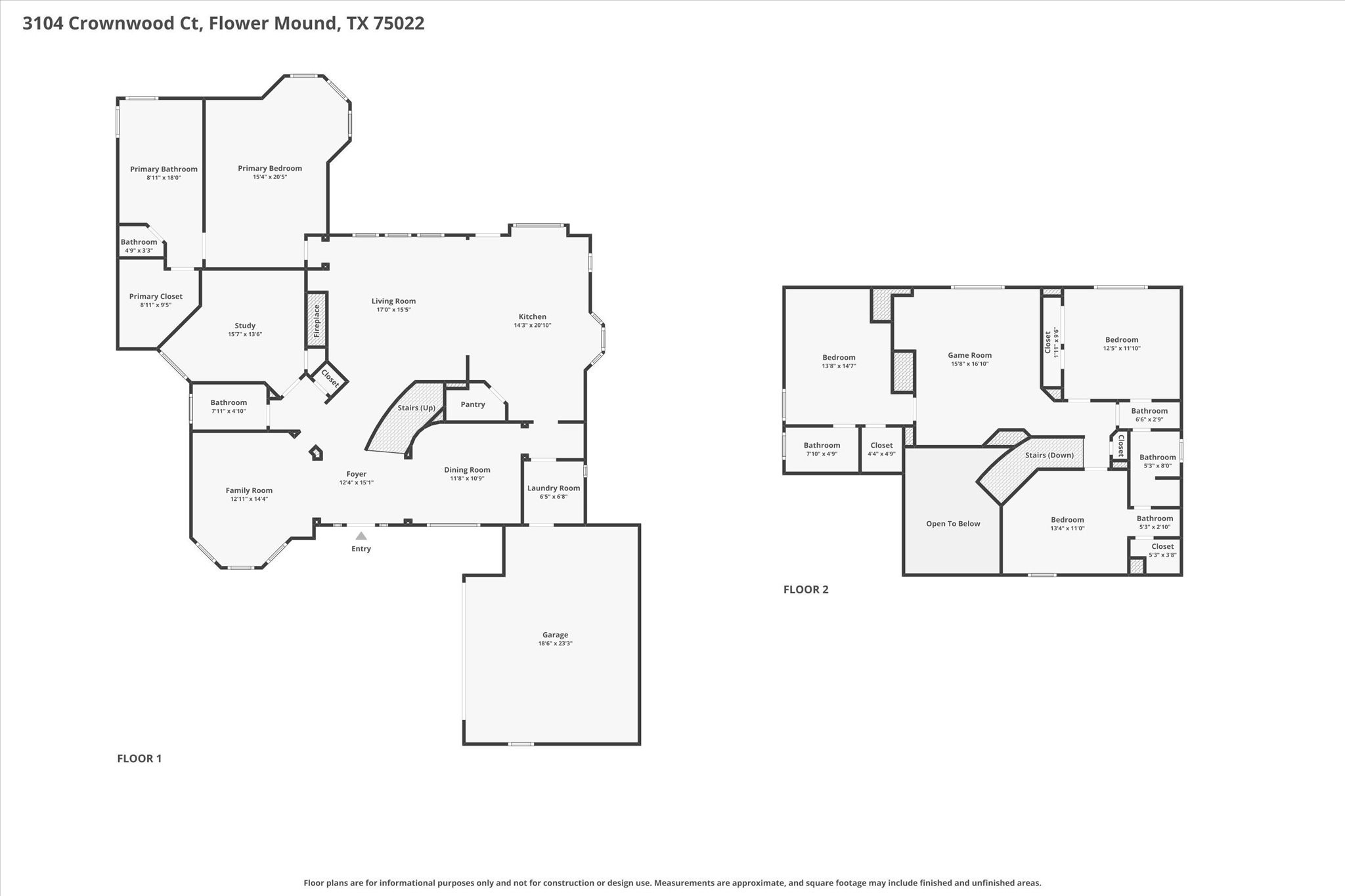 3104 Crownwood Court Flower Mound TX 75022