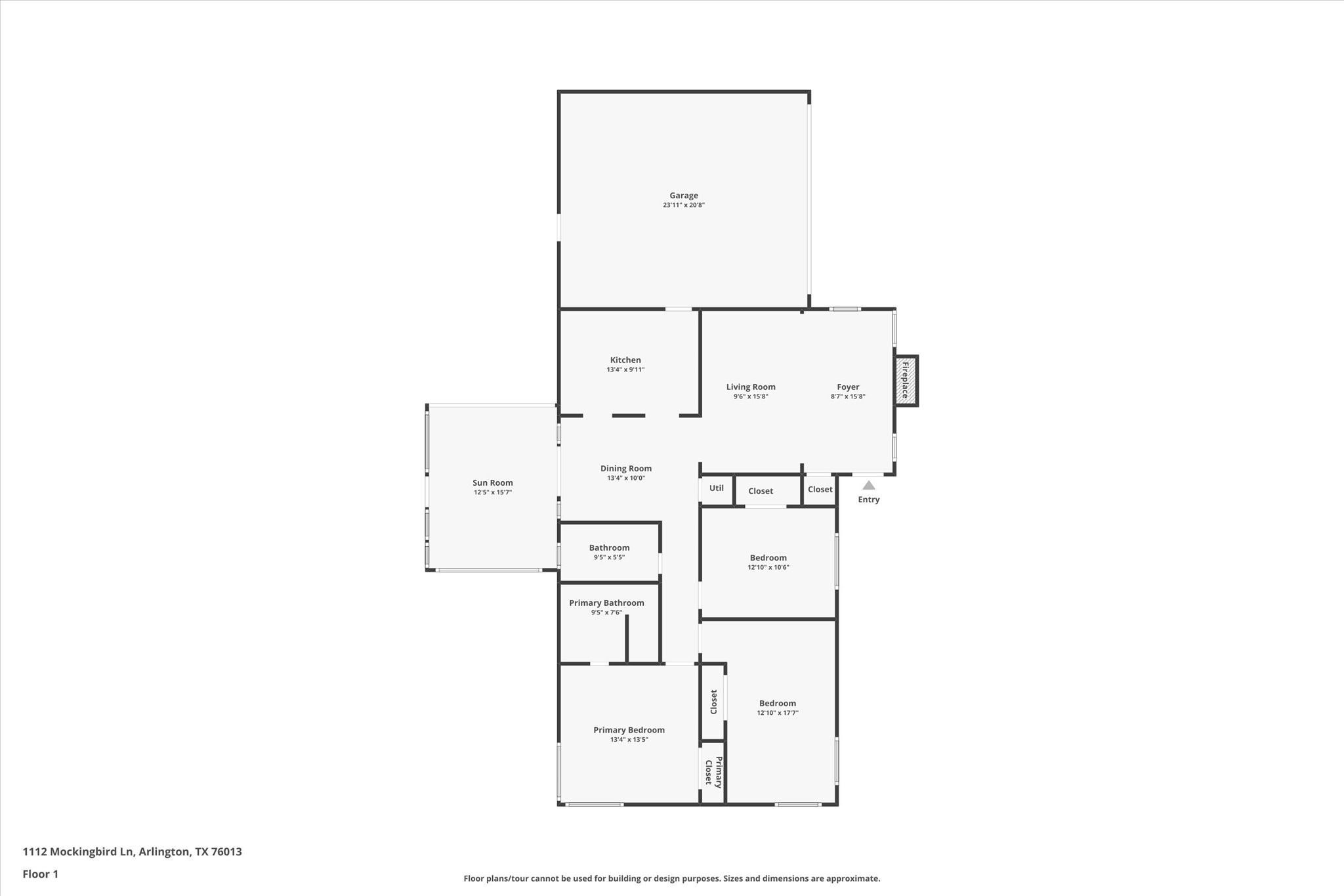 1112 Mockingbird Lane Arlington TX 76013