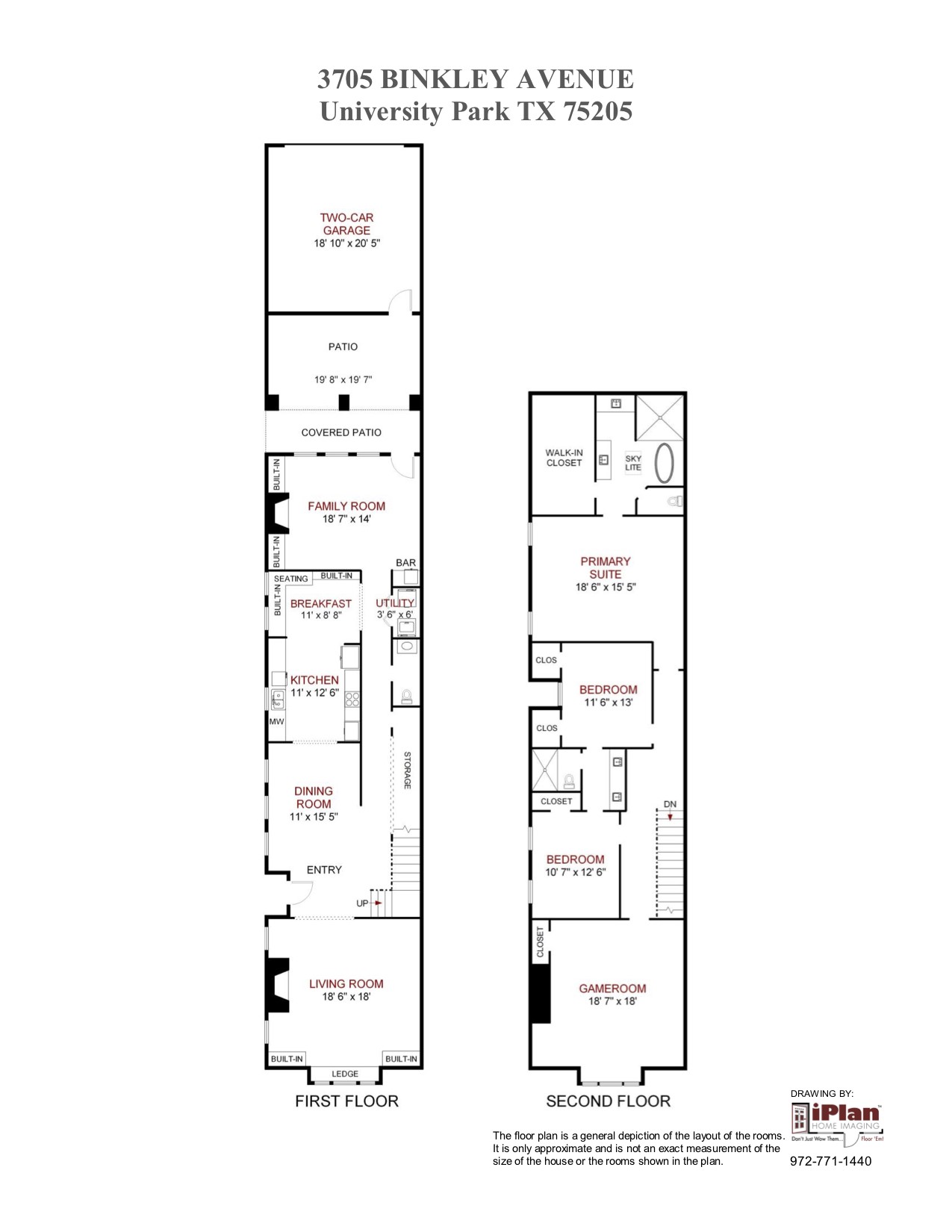 3705 Binkley Avenue University Park TX 75205