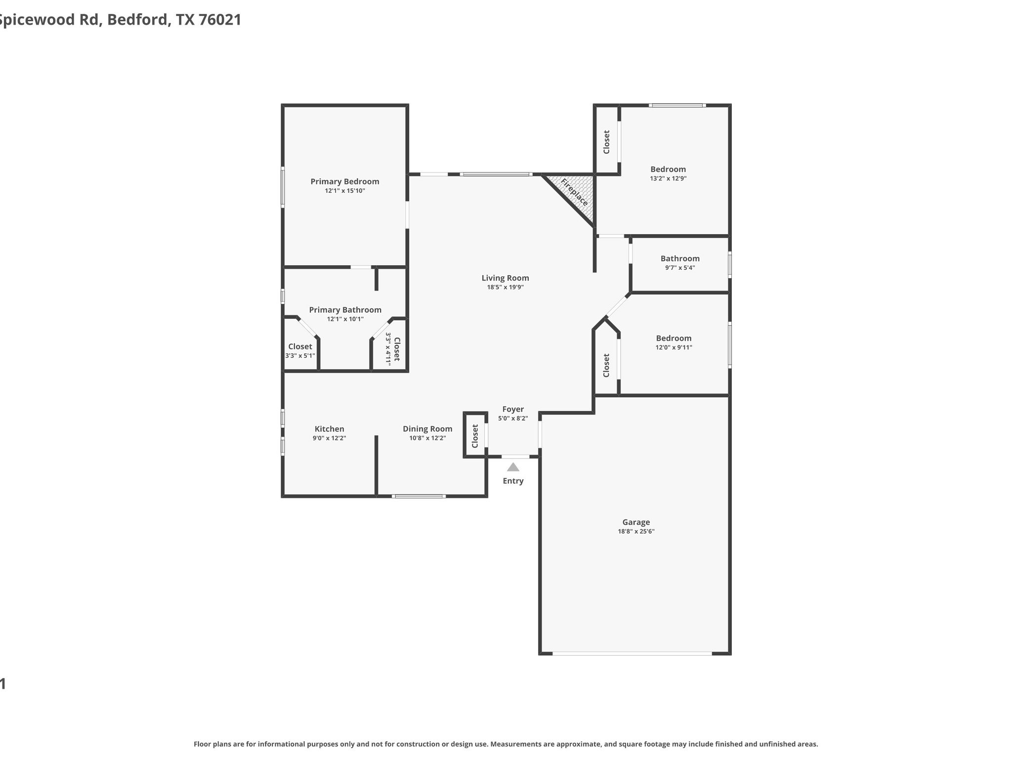 2032 Spicewood Road Bedford TX 76021