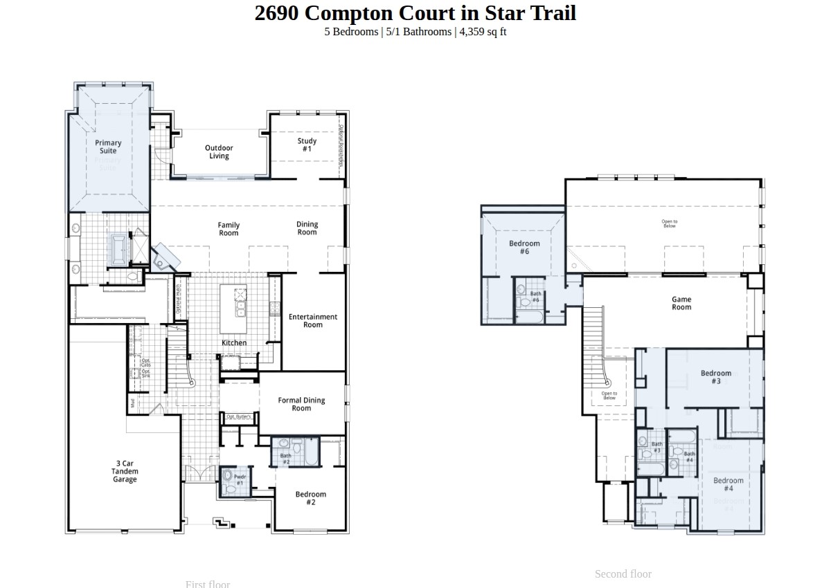 2690 Compton Court Prosper TX 75078