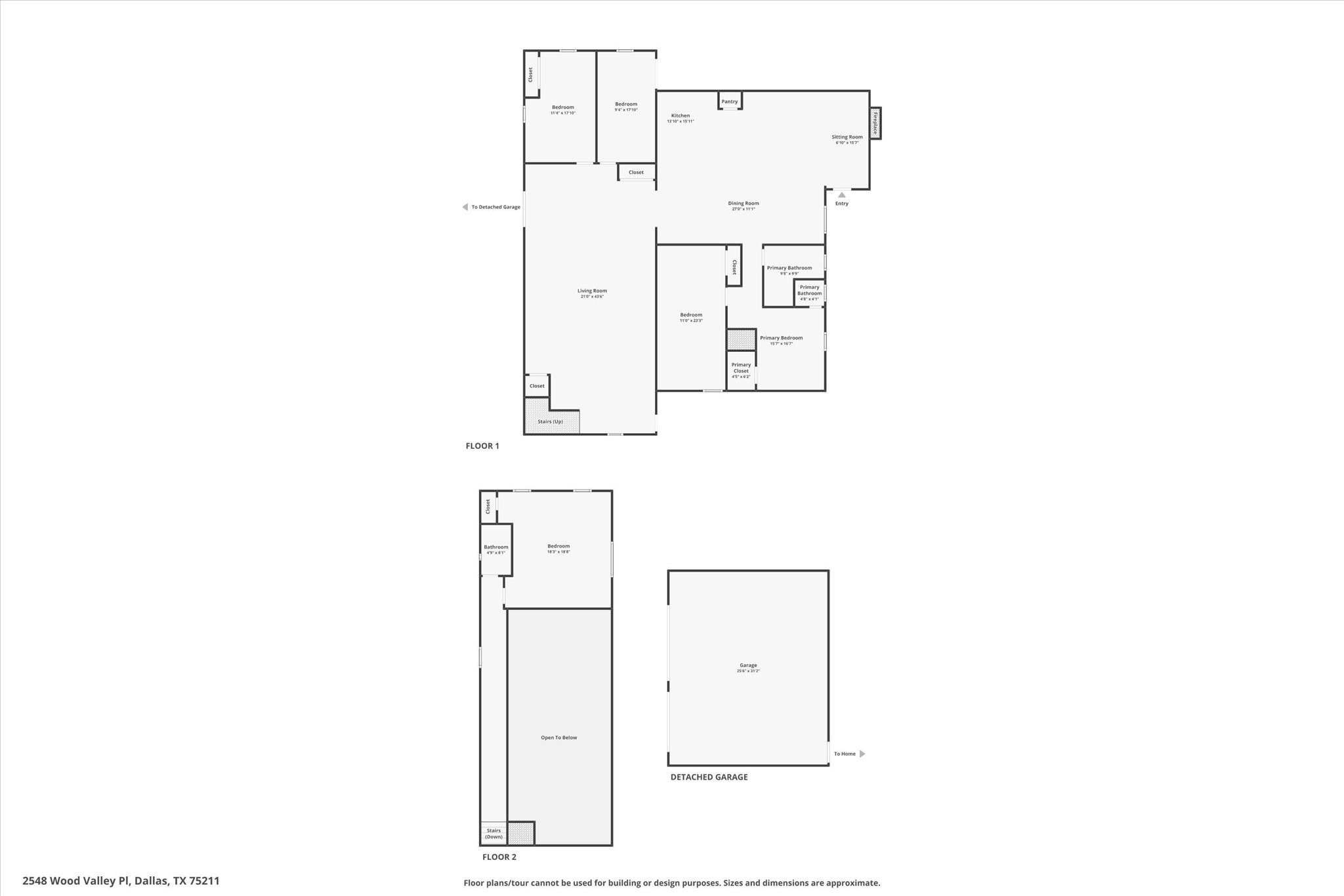 2548 Wood Valley Place Dallas TX 75211