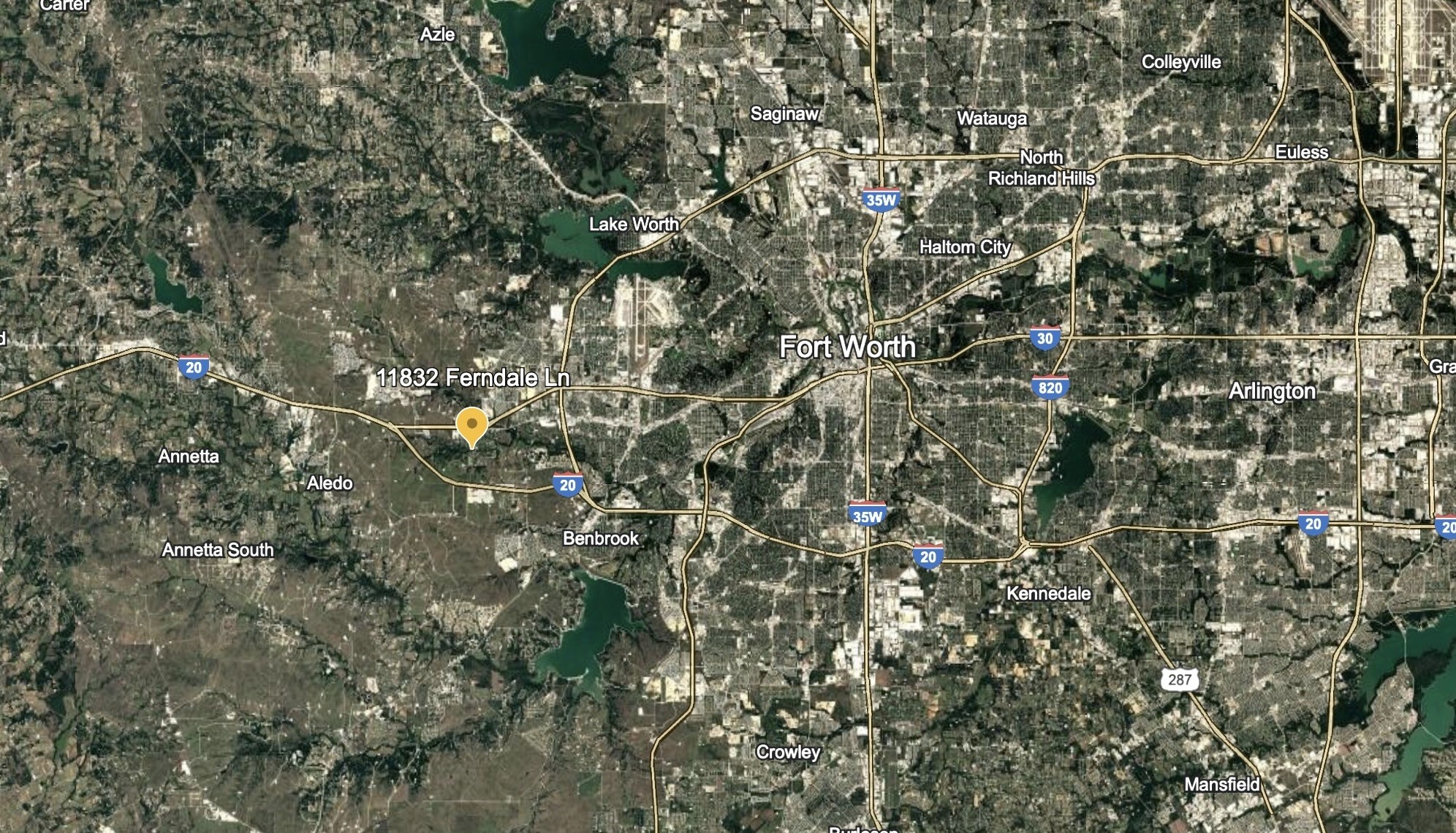 11832 Ferndale Lane Fort Worth TX 76008