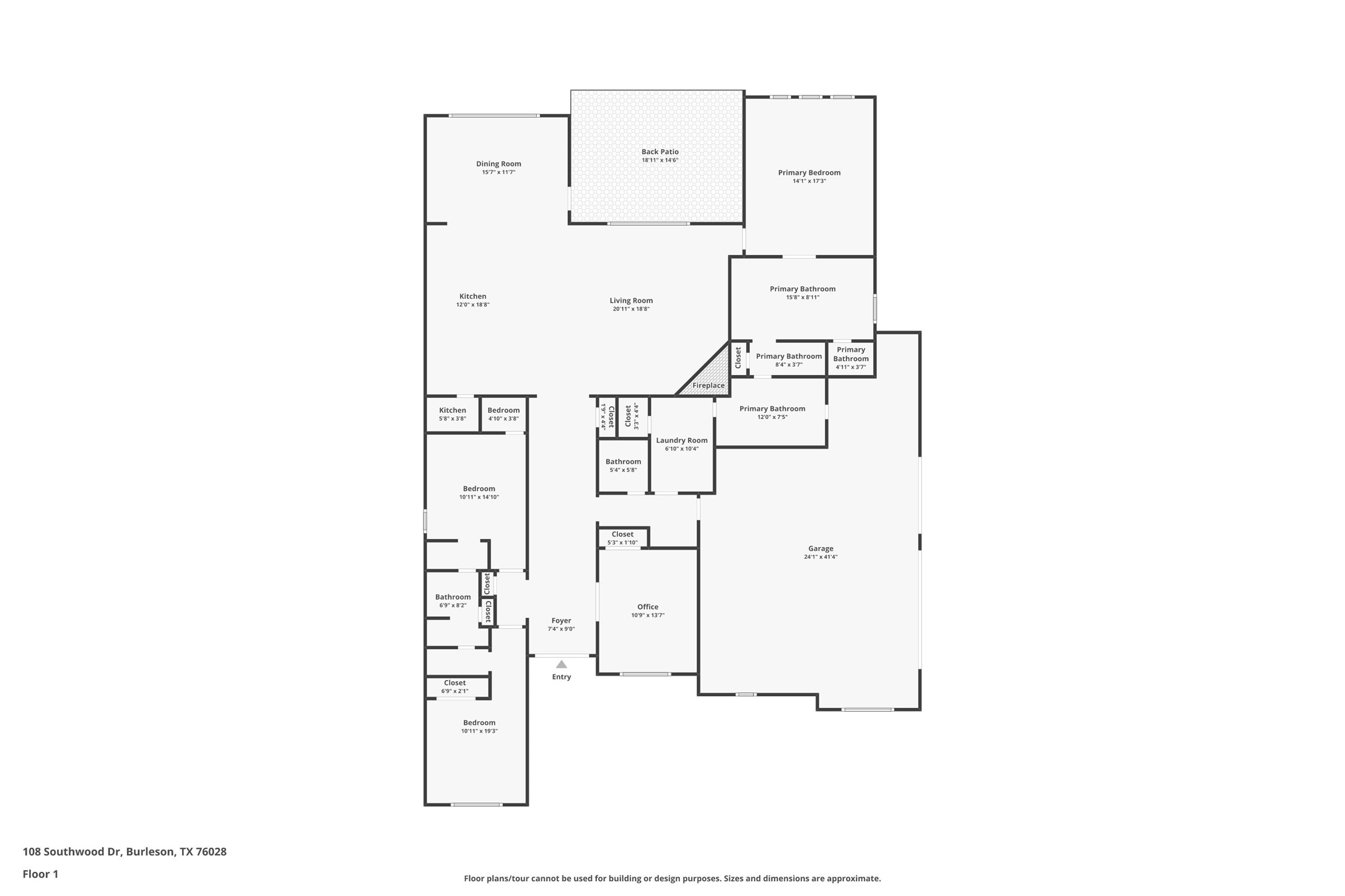 108 Southwood Drive Burleson TX 76028
