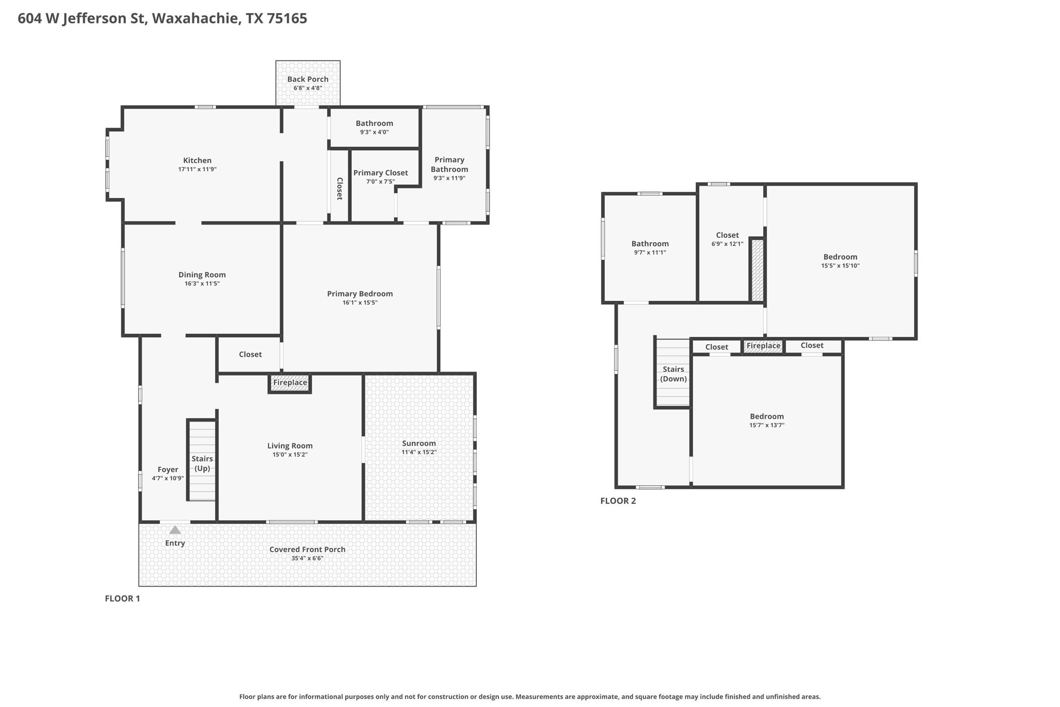 604 W Jefferson Street Waxahachie TX 75165