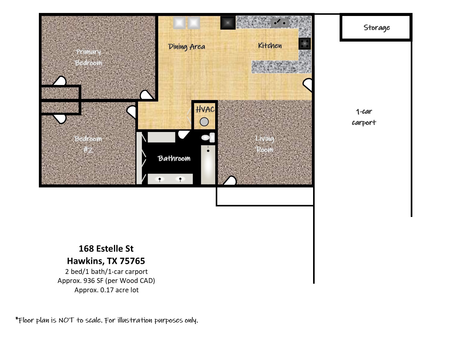 168 Estelle Street Hawkins TX 75765