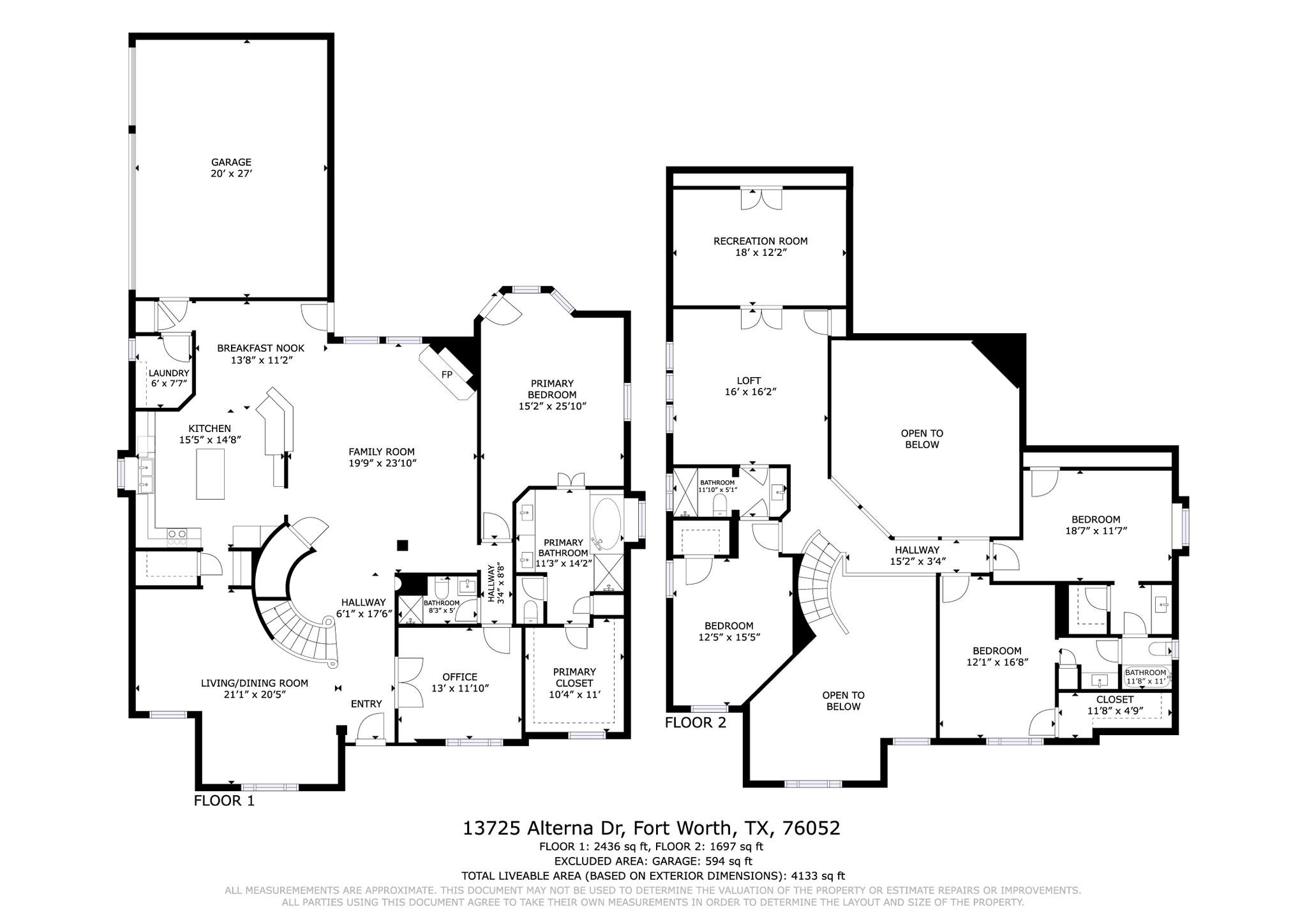 13725 Alterna Drive Fort Worth TX 76052