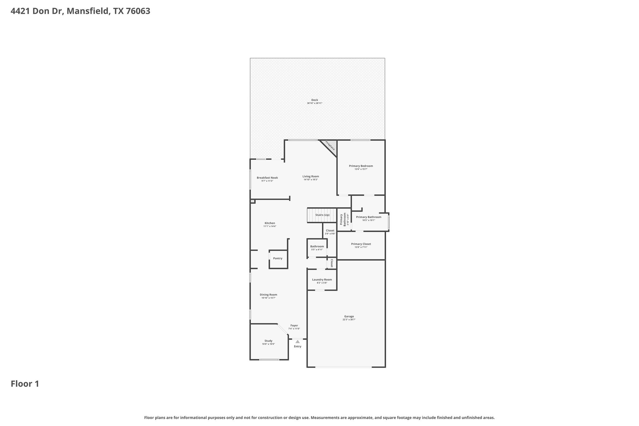 4421 Don Drive Mansfield TX 76063