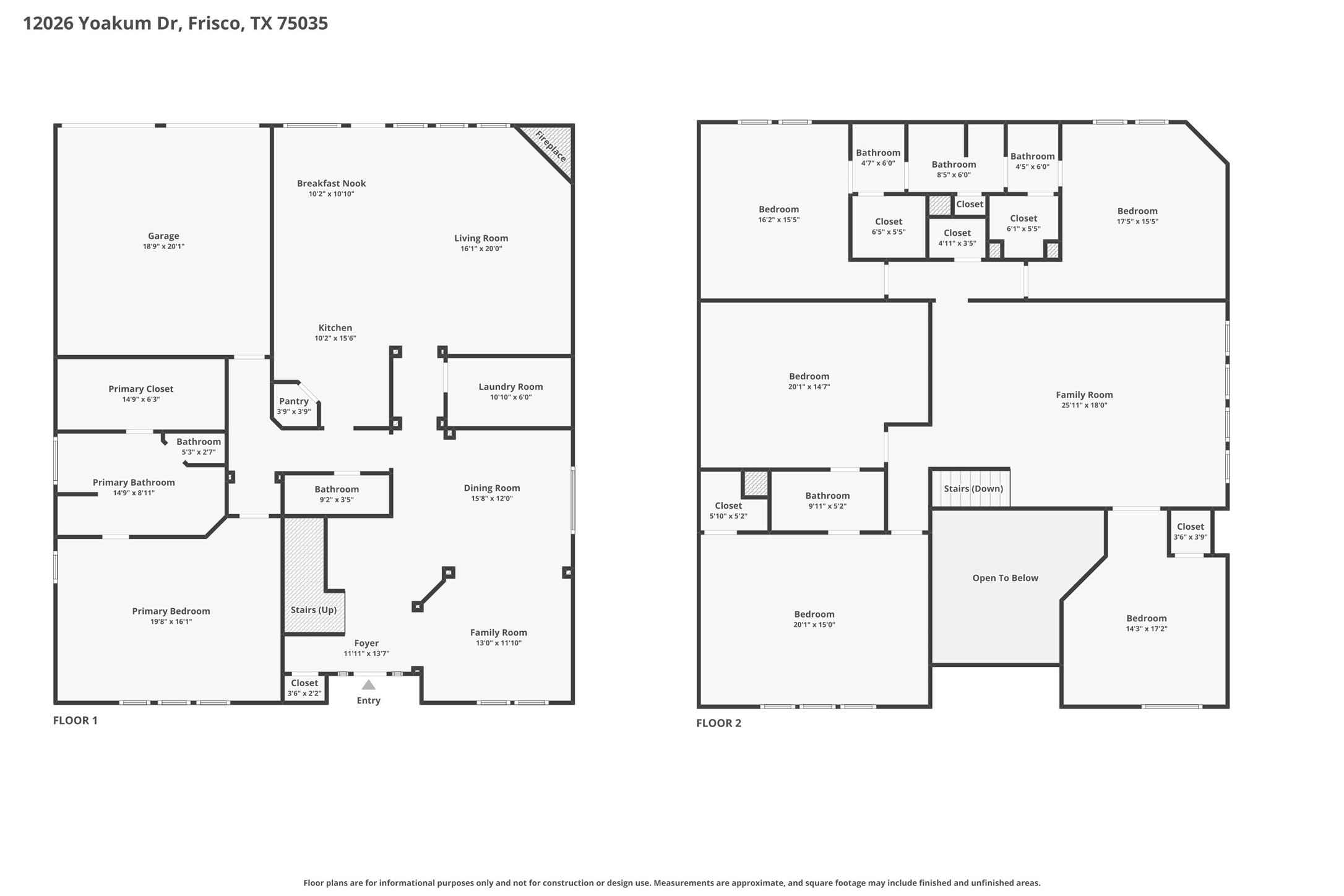 12026 Yoakum Drive Frisco TX 75035