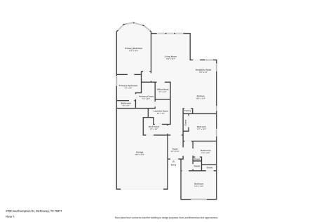 2708 Southampton Drive Mckinney TX 75071