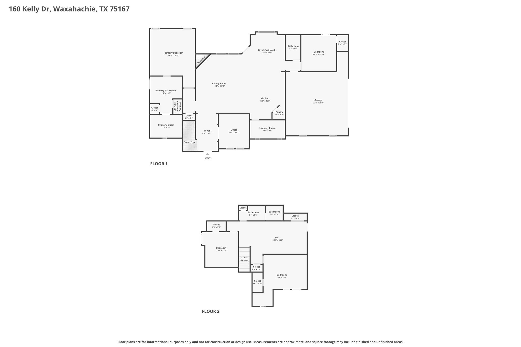 160 Kelly Drive Waxahachie TX 75167